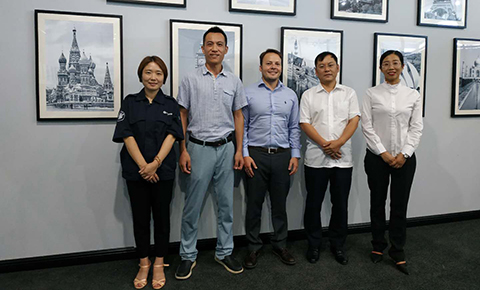 巴西客戶(hù)來(lái)訪德邁迪